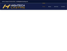 Tablet Screenshot of hightechcasting.com